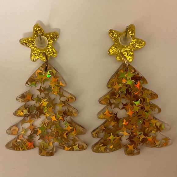 ❤️Christmas Tree 🌲 Earrings💚 - Picture 4 of 4